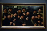 Group Portrait of the Amsterdam Shooting Corporation, Twelve Shooters of E Company  (1563) - Dirck Jacobsz - 5198