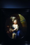 Portrait of Countess Natalya Andreevna Matveeva as a Child (1702) - Godefridus Schalcken - 5352