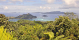 Praslin lookout. With la Digue.