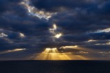 Amazing crepuscular rays