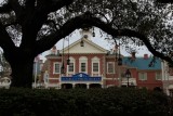 Liberty Tree framing Hall of Presidents