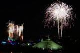 Magic Kingdom fireworks from BLT roof