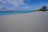 Perfect sand of Half Moon Cay