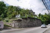 Stone walls in Ocho Rios