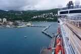 Eurodam and Ocho Rios pier