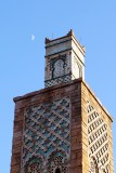 Morocco tower and moon