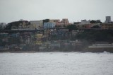View of La Perla slum, under San Juan walls