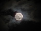 Cloudy Moon