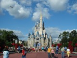 Cinderellas Castle on a gorgeous day