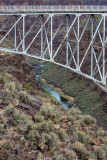 US 64 Bridge over 650 foot deep Rio Grande gorge
