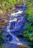 Waterfall at Sunset 
