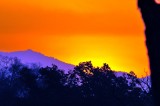 The Sun Just Set In The Mountains Of Uttarakhand