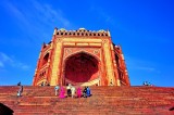 Great Stairway To Akhbars Mosque