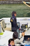 A Friendly Sakura Boat Captain