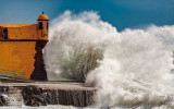 2018 - (Storm Emma) Fortaleza de Santiago - Funchal, Madeira - Portugal