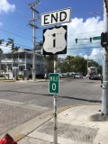 End of U.S. 1 in Key West