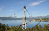 Narvik, construction of the new bridge