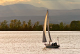 Late afternoon on Lake Champlain