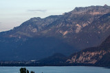 View from the hotel towards the the east at 7 p.m.