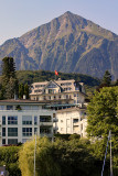 Another part of Spiez with Mount Niesen in the background