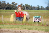 Farmer Bale - near Shepparton