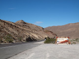 The Death Valley National Park south enterance