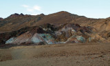 Artists Palette just after sunset, Death Valley