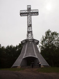 The cross on Mount Royal in Montreal