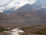 On the way to the Columbia Icefield