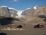 Early morning at the Columbia Icefield