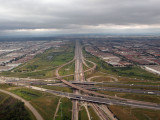 Coming in to land at Toronto Lester Pearson Airport
