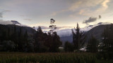 Sunset from Hacienda Manteles near Patate