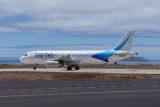 Baltra airport, Galapagos - TAME Airlines A320-200