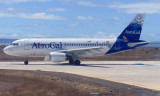 Baltra airport, Galapagos -  - Avianca Airbus A319-112