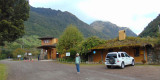 In front of Termas de Papallacta Resort in the Ecuadoran Andes
