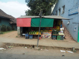 A roadside fruit stall in Sakleshpur