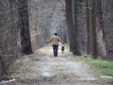 A man and his dog