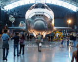 Approach Space Shuttle Discovery, Udvar Hazy Museum
