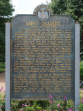 Some of the story of St. Charles, just outside St. Louis