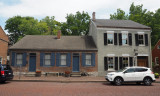 Building on historical main street in St. Charles, MO