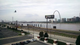 St. Louis from Eads bridge across the river