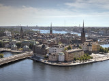 Old town from City Hall (Stadshuset) tower