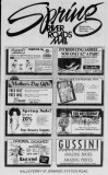 River Roads Mall spring sale newspaper ad (1987)