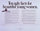 Ten ugly facts for beautiful young women ad (1987) 