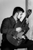 Tomek during the performance in Skamiejka
