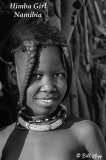 Himba Girl, Serra Cafema B&W 11a