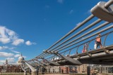Millennium Bridge and St. Pauls