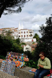 Sintra National Palace from Volta Duche