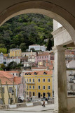 Sintra center from the Palace