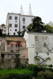 Sintra National Palace from Volta Duche